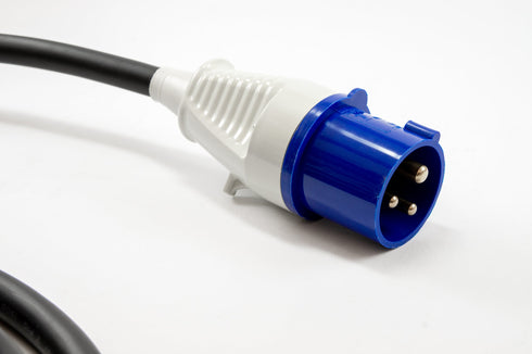 SPARK Line 16 — Schuko / CEE til type 2 — justerbar ladekabel 6/10/13/16A — 1-fas — 3,6 kW