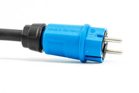 SPARK Line 16 — Schuko / CEE til type 2 — justerbar ladekabel 6/10/13/16A — 1-fas — 3,6 kW