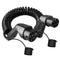 EBG laddkabel— Typ 2 till typ 2 spiral — 32A/3-fas — 22kW