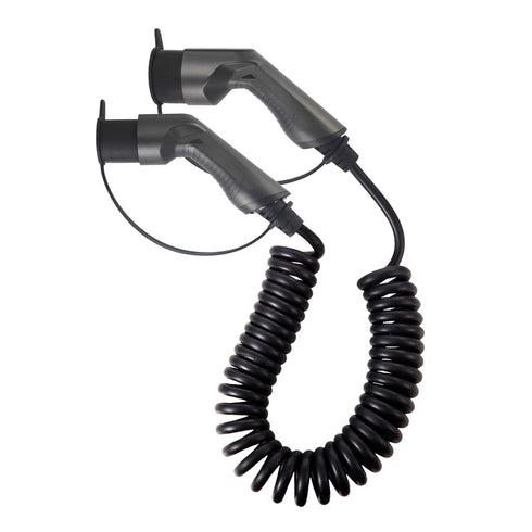 EBG — Type 2 til type 2 spiralkabel — 32A/1-fas — 7,4 kW