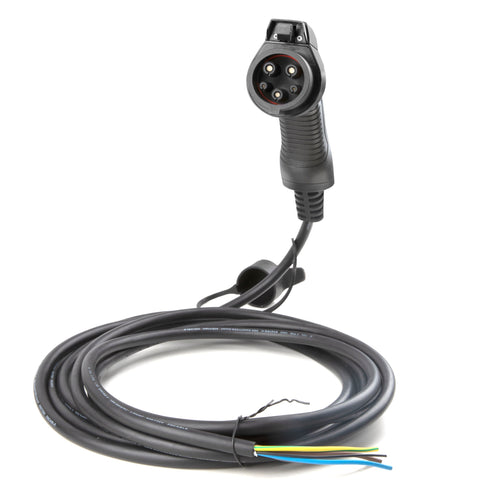 EBG — Pigtail ladekabel m/ Type 1 støpsel — 16A & 32A — 1-fas