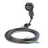 EBG — Pigtail ladekabel m/ Type 2 støpsel — 16A & 32A — 1-fas & 3-fas
