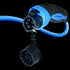 Mennekes® — Schuko til type 1 ladekabel — 10A / 1-fas — 2,3 kW