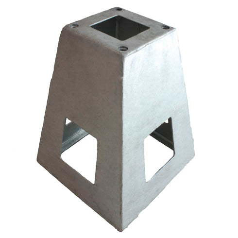 Norgesfundament — Stålfundament til ladestolper / ladesøyle — 500 mm — C/C 160 mm