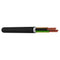 NEK Kabel — TFXP / MR FLEX installasjonskabel — 400/100V — CU 4G6mm² — Ø13 mm — Sort