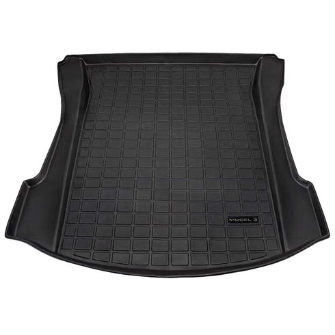 TSLA Trunk Mats TM3 — Gummimatter for bagasjerom til Tesla Model 3